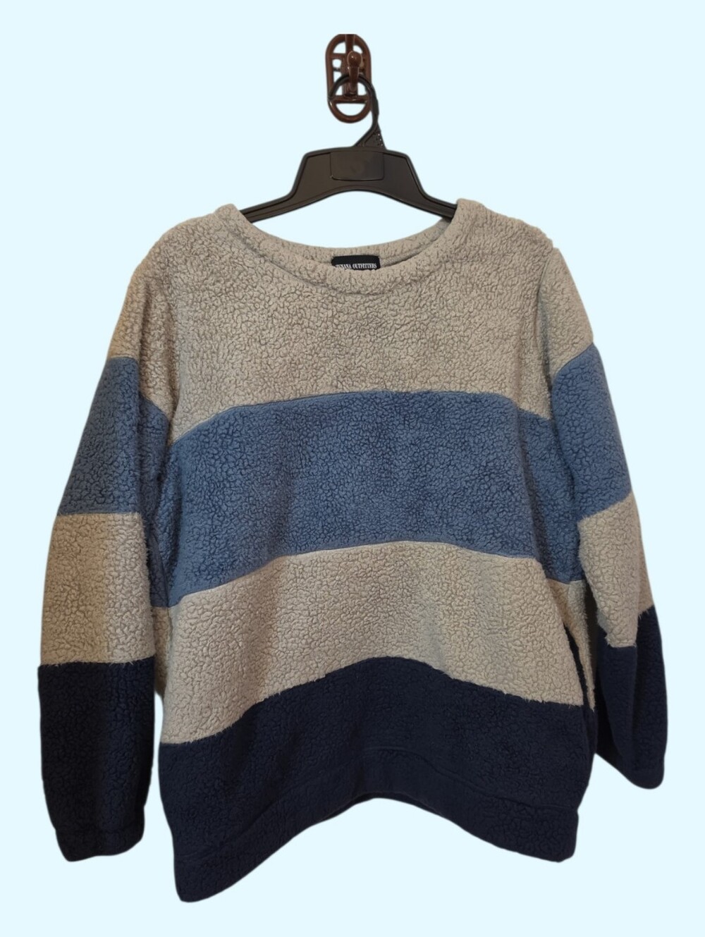 Cozy Colorblock Sherpa Pullover Sweater - Zenana Outfitters